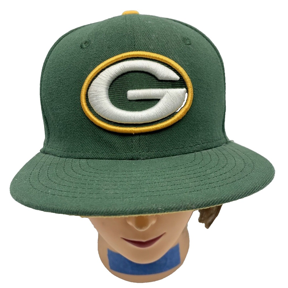 New Era Green Bay Packers 59FIFTY Fitted Cap 6‎ 3-8" Green/Gold